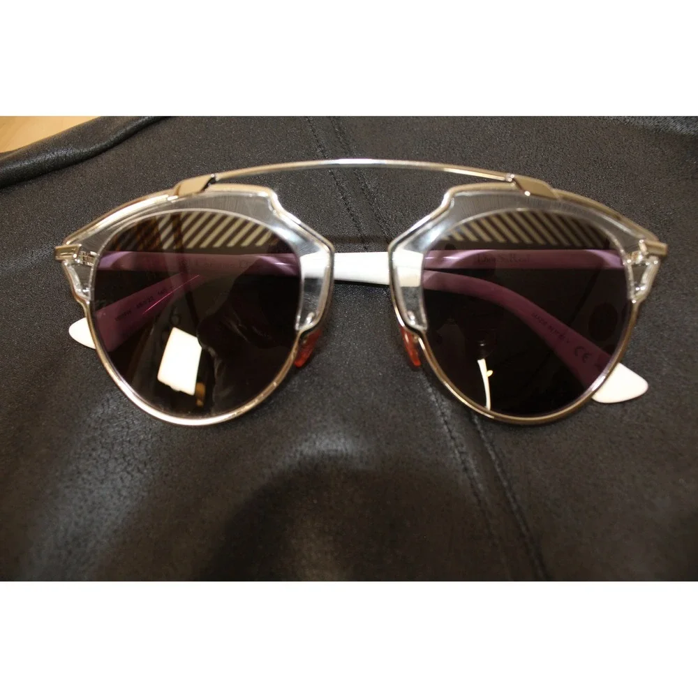 CHRISTIAN DIOR So Real White Sunglasses 48 22 140